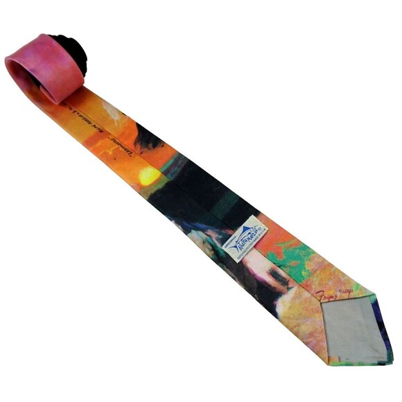 Labradors Dog Tie Skinny Necktie Ralph Marlin - Picture 2 of 2